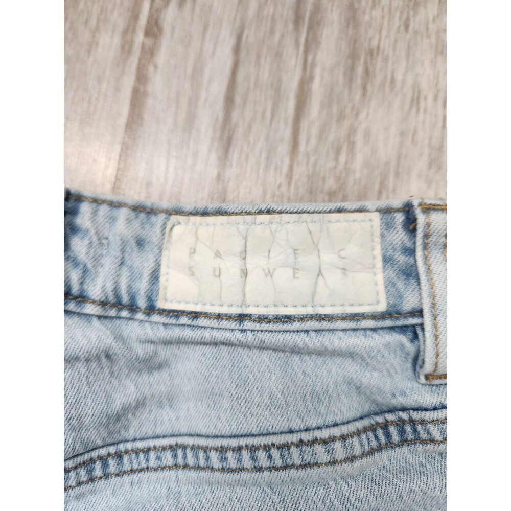PacSun Stretch 90s Boyfriend Jeans Womens 23 Light Wash High Rise Denim EUC - Picture 11 of 11